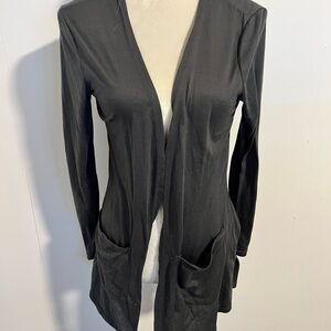 Dark grey lightweight cardigan